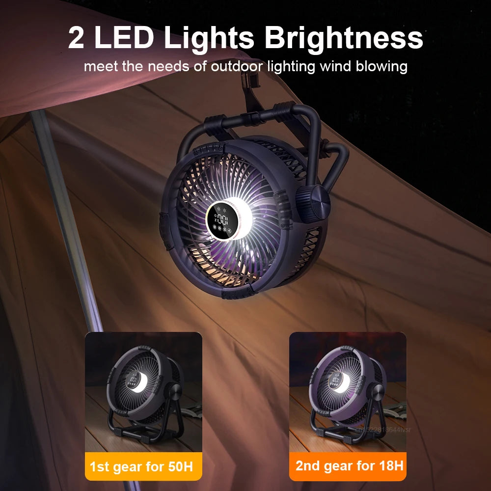 CoolMist 20000mAh Camping Fan